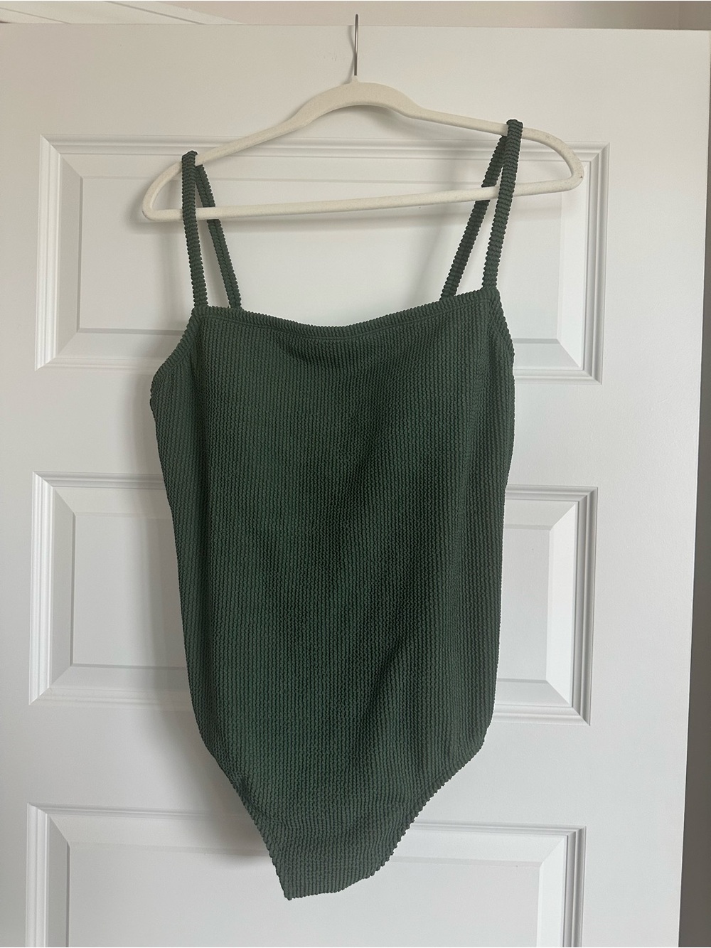 Target Green Textured One-Piece Swimsuit